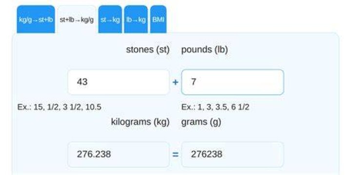 What is 2.5 stone in pounds? 2.5 stone in pounds