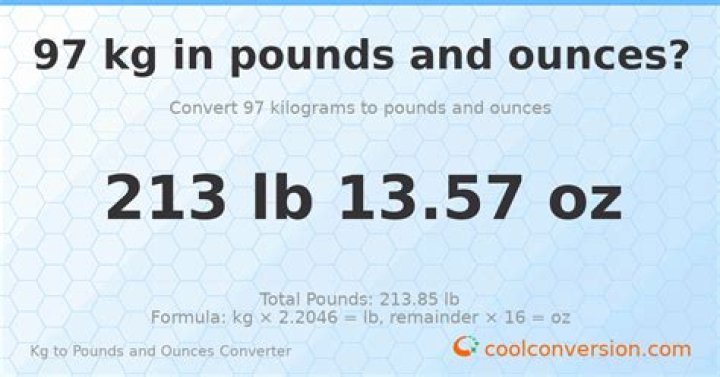 57 oz to lbs