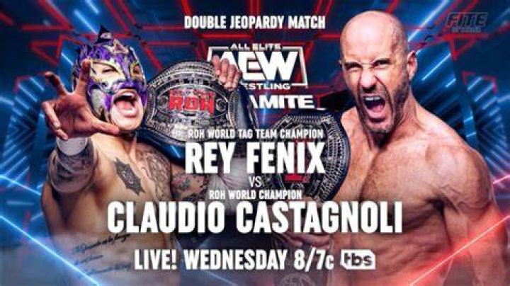 AEW Dynamite Rey Fenix Claudio Castagnoli