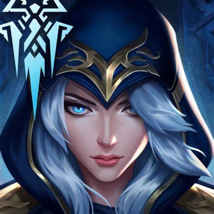 Artwork of Ashe, a champion in League of Legends.