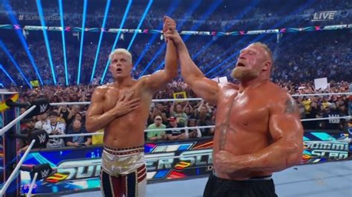 Cody Rhodes Defeats Brock Lesnar At WWE Backlash