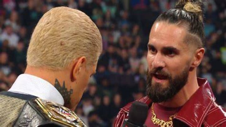 Cody Rhodes Seth Rollins WWE RAW