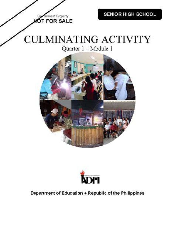 Culminating Activity