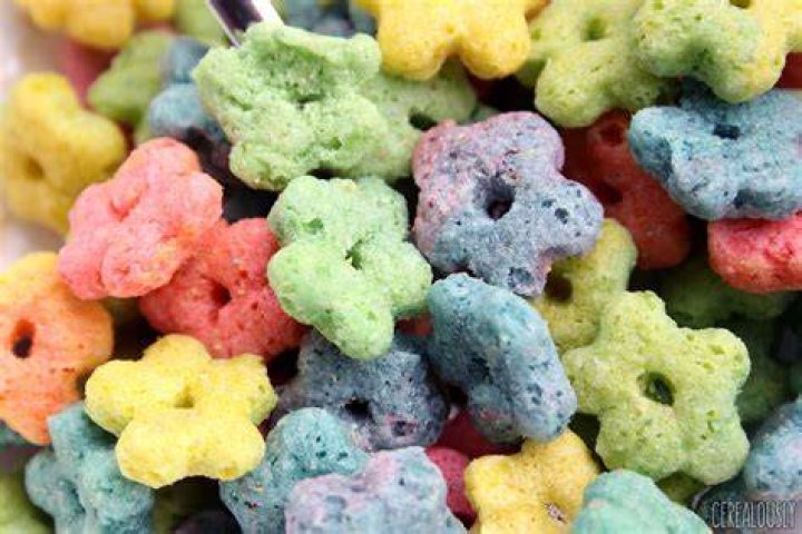 Delicious Rainbow Cereal, Rainbow, Cereal, Food PNG Transparent Clipart