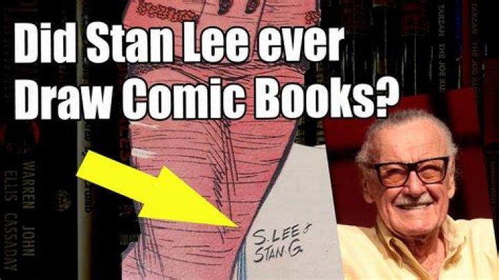 Did Stan Lee write or draw?