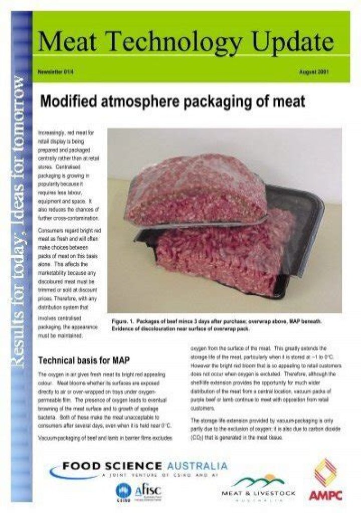 Do stores put red dye in meat?