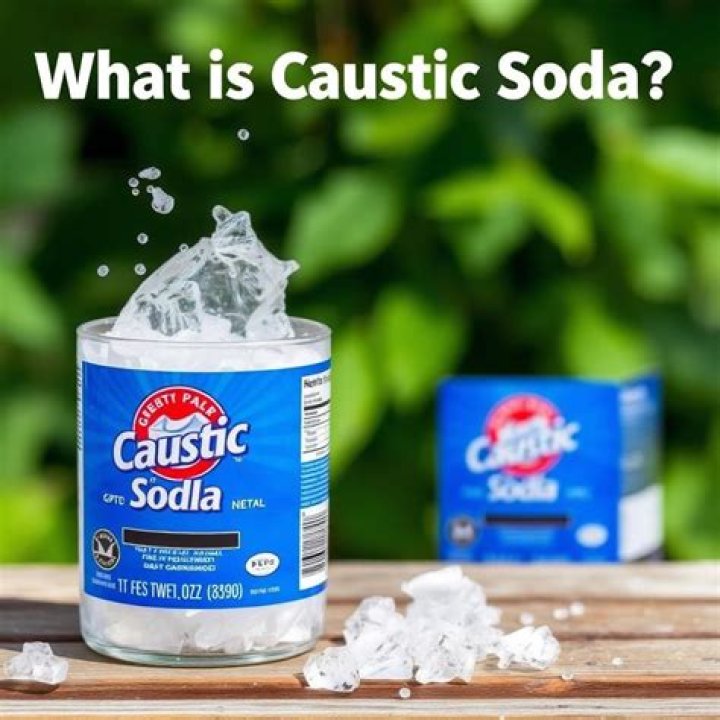 Does caustic soda dissolve concrete?