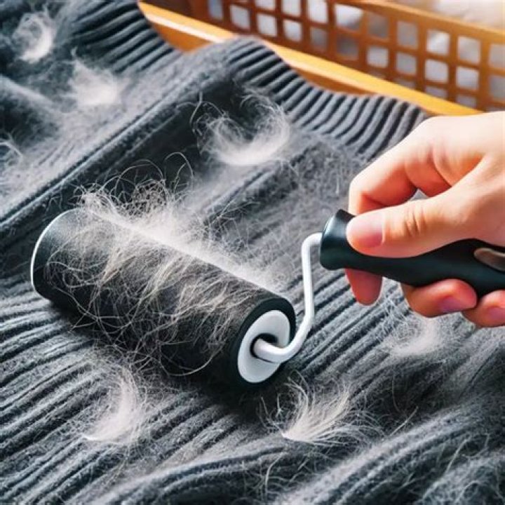 Does pet hair stick to polyester?