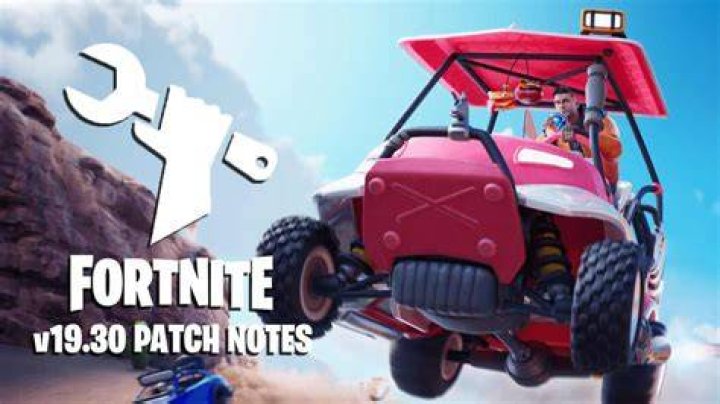 Fortnite 19.20 Update Patch Notes