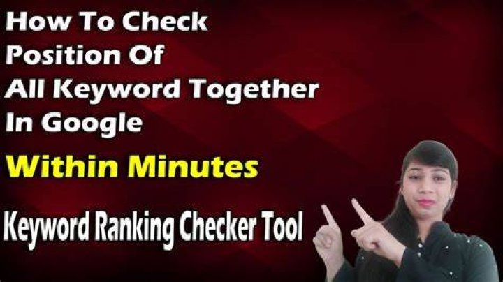 google keyword position checker Check Google Ranking With New Google