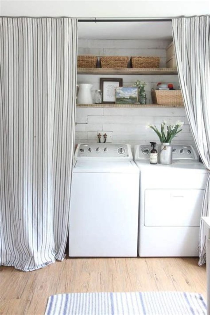 How Can I Hide My Laundry Room??