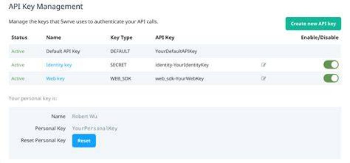 How do I find my Nexus API key?