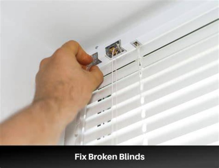 How do you fix a broken string on a blind?