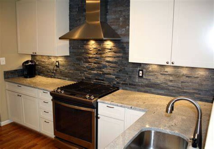 How do you seal a stacked stone backsplash?