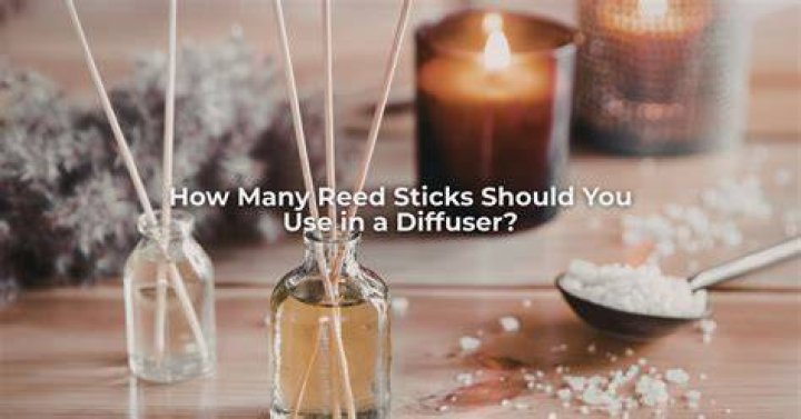 How many times can you use reed diffuser sticks?