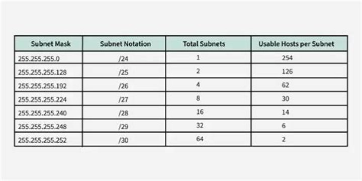 How many usable hosts does the subnet have?