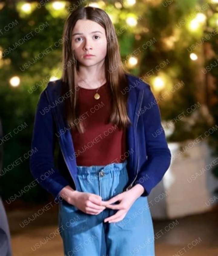IF 2024 Cailey Fleming Blue Jacket Victoria Jacket