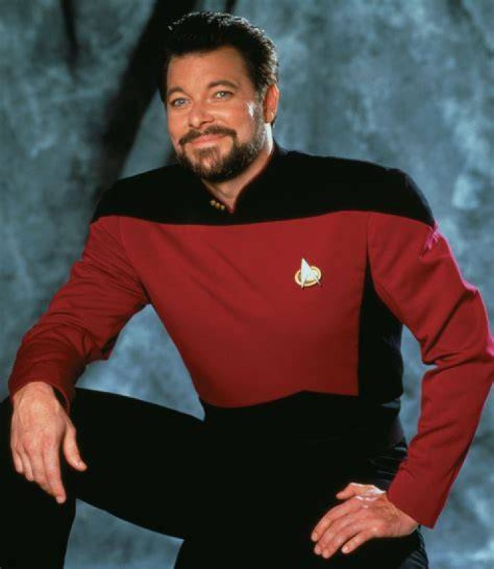 Jonathan Frakes as Commander Will Riker in 'Star Trek: The Next Generation'