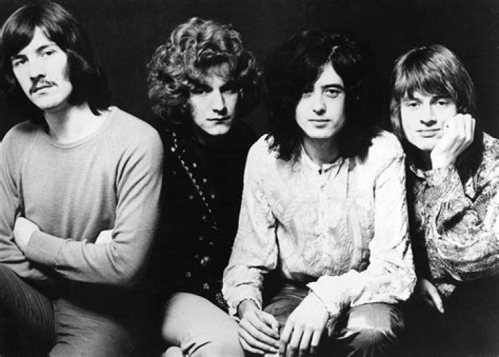 Led Zeppelin performs in 1975 (left); Ozzy Osbourne on stage in 1997. Led Zeppelin inspired Black Sabbath to change their sound, according to Ozzy Osbourne.