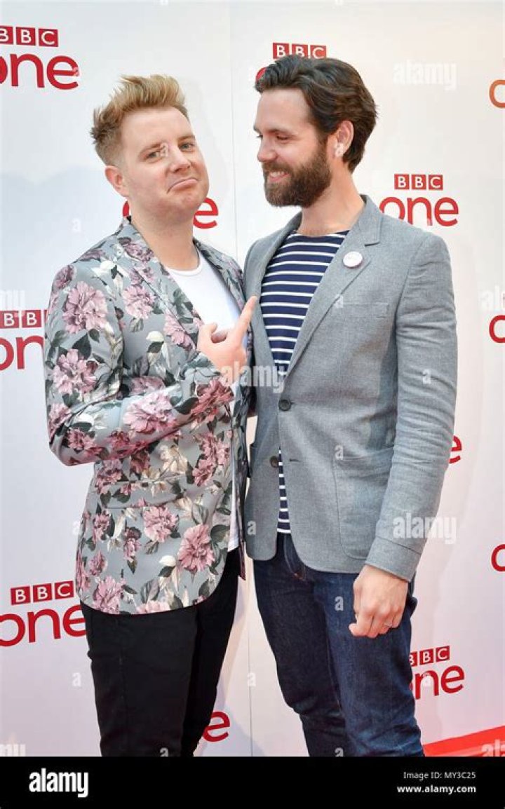Luke Norris (left) with 'Poldark' cast mates | Ben Birchall/PA Images via Getty Images