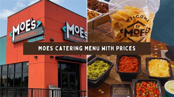 Moe’s Catering Cost