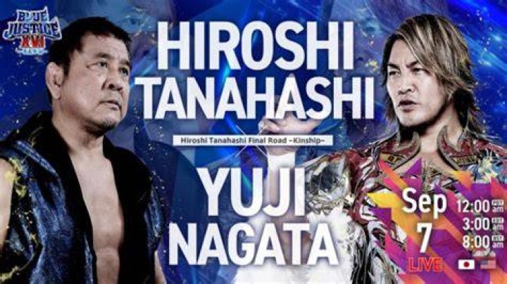 NJPW Blue Justice Hiroshi Tanahashi
