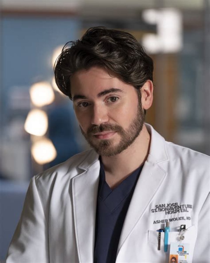 Noah Galvin as Dr. Asher Wolke on The Good Doctor | Jeff Weddell via Getty Images