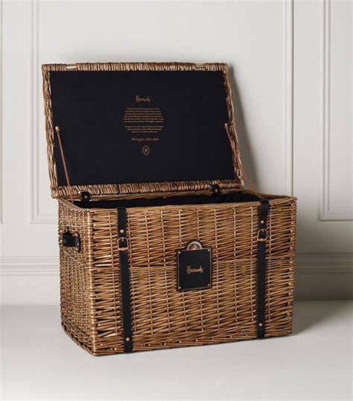 Organisational Dream Large Wicker Hamper Organisational Dream Large Wicker Hamper
