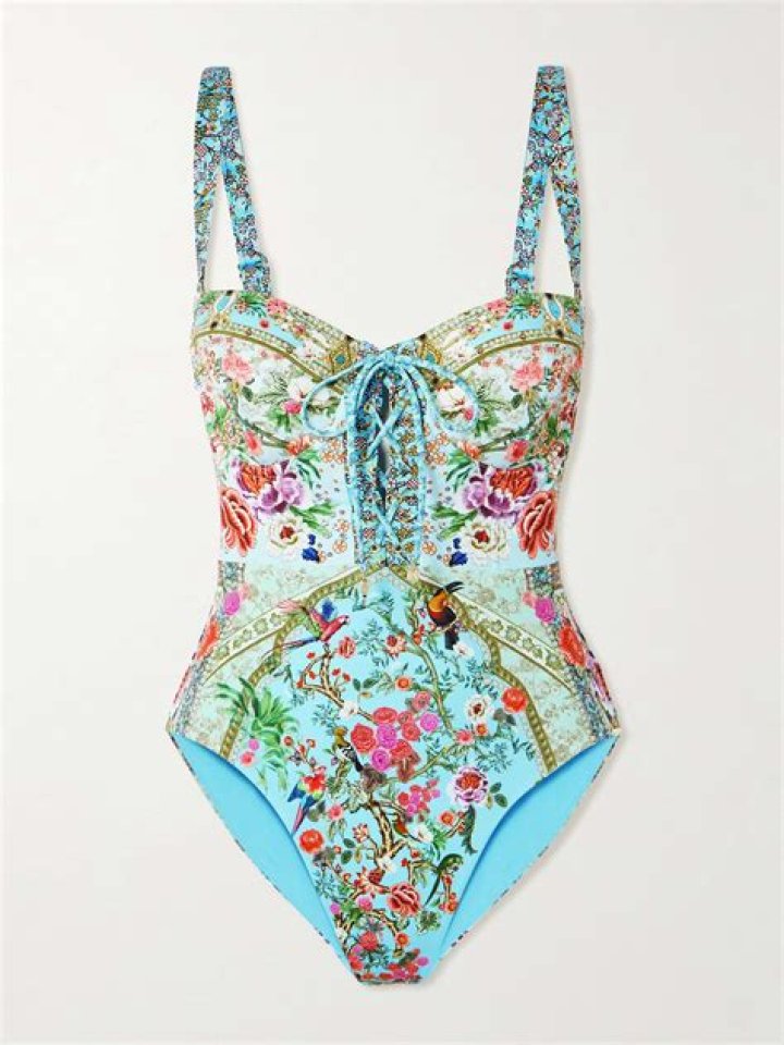 Printed recycled swimsuit Printed recycled swimsuit