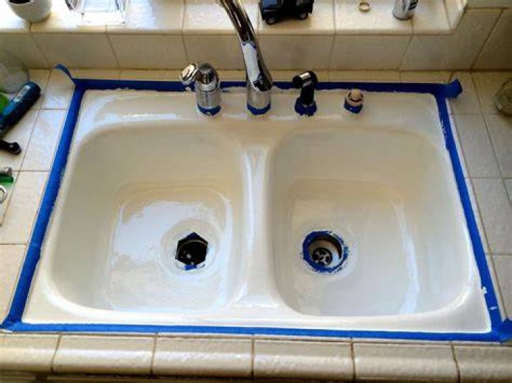 Quick Answer: How Do You Paint A Porcelain Kitchen Sink??