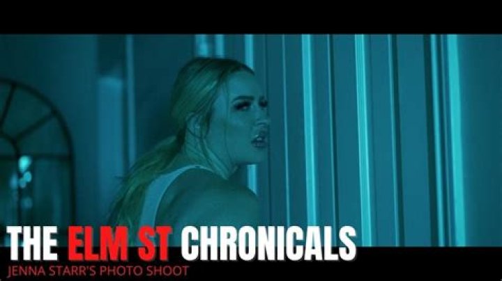 THE ELM ST CHRONICLES JENNA STARR'S PHOTO SHOOT (A NIGHTMARE ON ELM