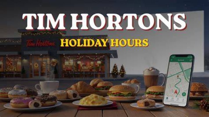 The Holiday Hours at Tim Hortons