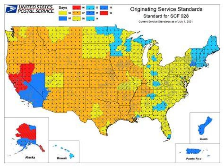 USPS Delivery Times&nbsp;