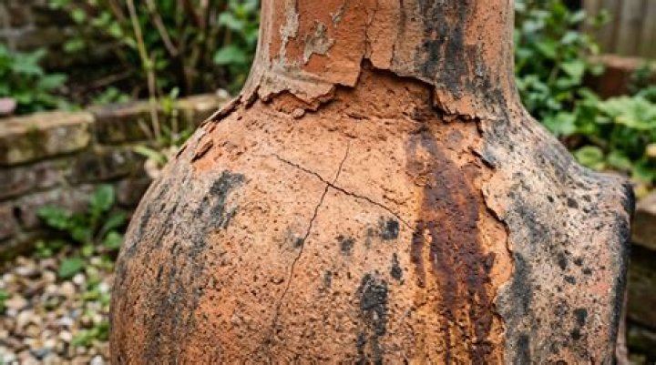 What causes chiminea to crack?
