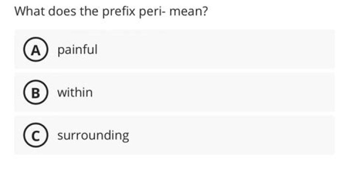 What Does The Affix Peri Mean? (Best solution)