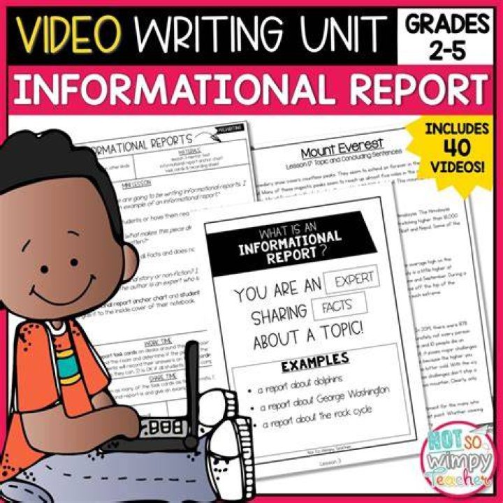 What is informational report writing?