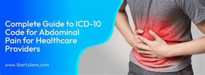 What is the ICD 10 code for left abdominal pain?