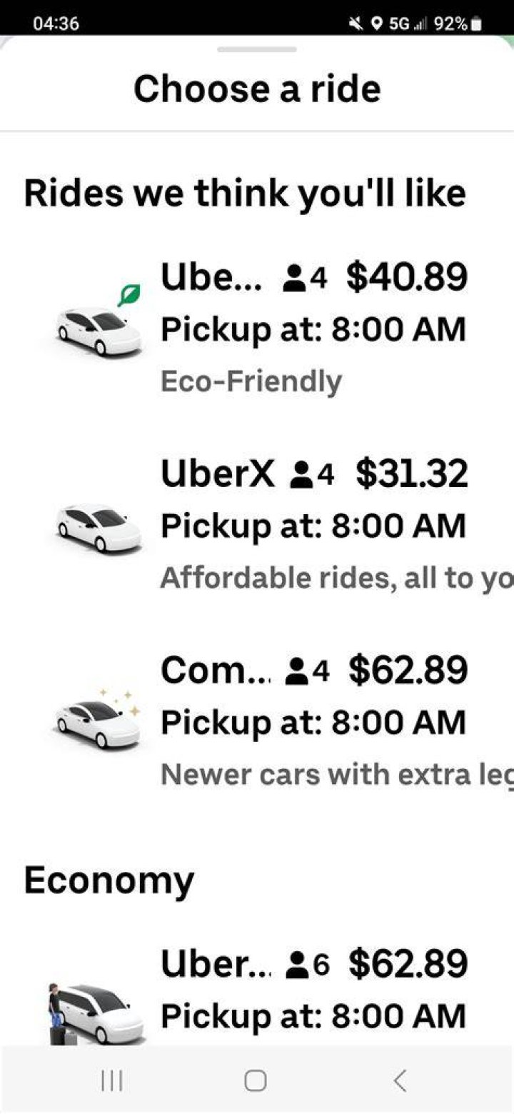 Why is Uber reserve so expensive?