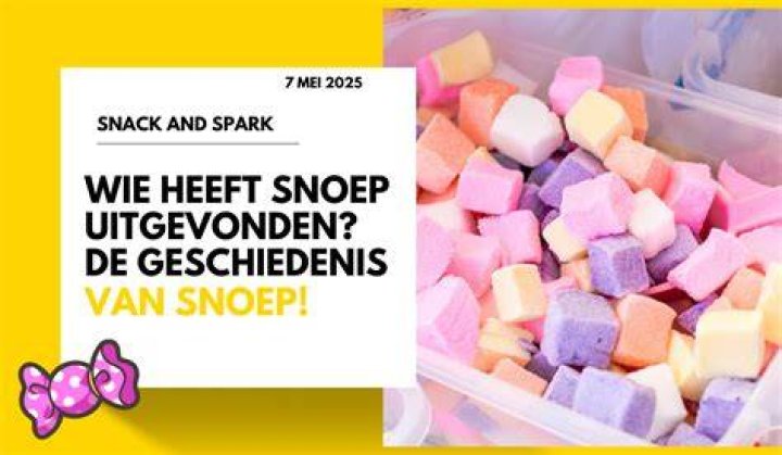 Wie Heeft Snoep Bedacht? (Correct answer)