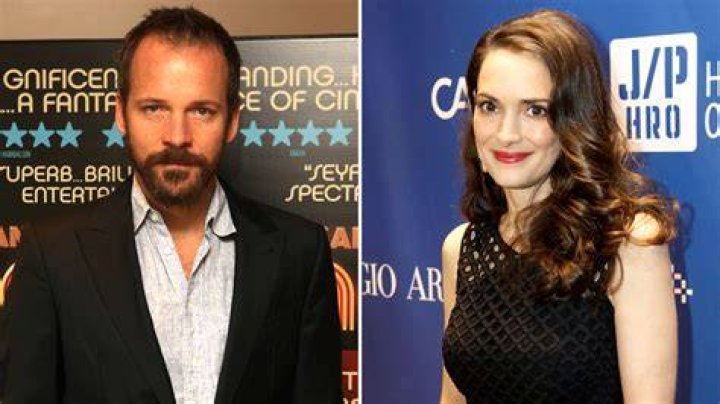 Winona Ryder and Peter Sarsgaard on the set of EXPERIMENTER Winona